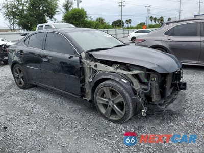 Czwarte zdjęcie samochodu z boku: 2011 LEXUS IS 250 VIN:JTHBF5C25B5155861 - miniatura