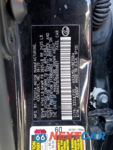 Zdjęcie 12 z 12 samochodu: 2022 LEXUS ES 250 BASE VIN:58AG11D15NU009821 - miniatura