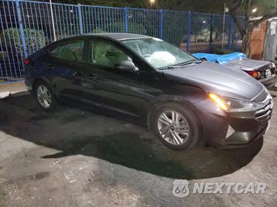 Czwarte zdjęcie samochodu z boku: 2020 HYUNDAI ELANTRA SEL VIN:5NPD84LF6LH576653 - miniatura