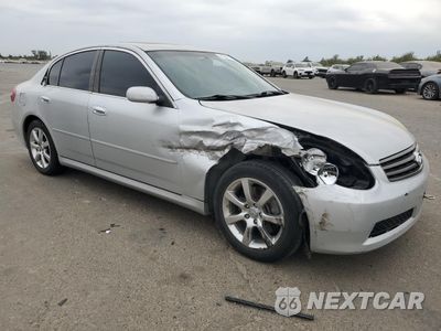 Czwarte zdjęcie samochodu z boku: 2006 INFINITI G35 VIN:JNKCV51E76M513302 - miniatura