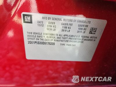 Zdjęcie 12 z 14 samochodu: 2013 CADILLAC XTS LUXURY COLLECTION VIN:2G61P5S30D9176209 - miniatura