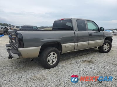 Trzecie zdjęcie samochodu z tyłu: 1999 CHEVROLET SILVERADO C1500 VIN:2GCEC19T8X1200512 - miniatura