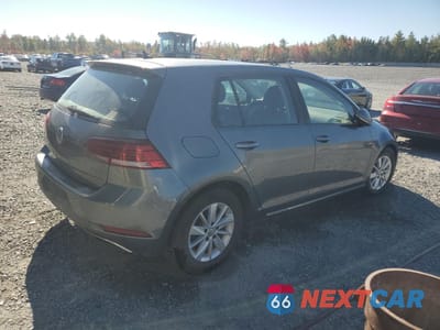 Trzecie zdjęcie samochodu z tyłu: 2019 VOLKSWAGEN GOLF S VIN:3VWG57AU9KM023722 - miniatura