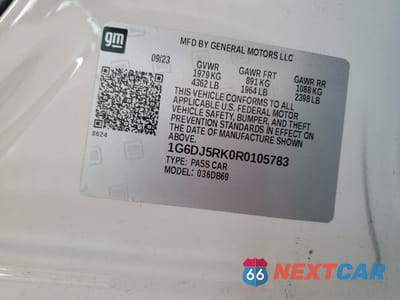 Zdjęcie 13 z 16 samochodu: 2024 CADILLAC CT4 LUXURY + VIN:1G6DJ5RK0R0105783 - miniatura