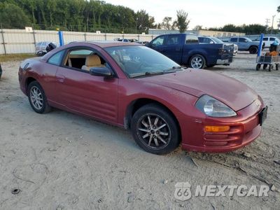 Czwarte zdjęcie samochodu z boku: 2002 MITSUBISHI ECLIPSE GS VIN:4A3AC44GX2E004277 - miniatura