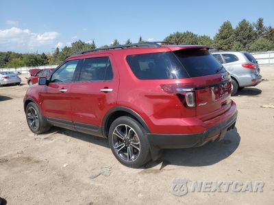 Drugie zdjęcie samochodu z przodu: 2013 FORD EXPLORER SPORT VIN:1FM5K8GT0DGB96559 - miniatura
