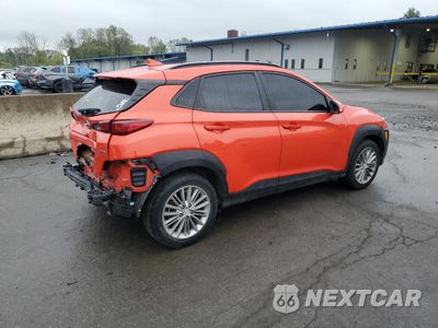 Trzecie zdjęcie samochodu z tyłu: 2020 HYUNDAI KONA SEL PLUS VIN:KM8K6CAA7LU526201 - miniatura