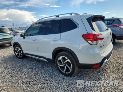 Drugie zdjęcie samochodu z przodu: 2022 SUBARU FORESTER TOURING VIN:JF2SKARC9NH449242 - miniatura