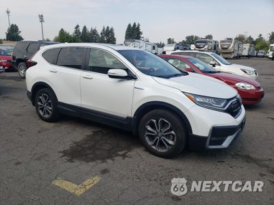 Czwarte zdjęcie samochodu z boku: 2021 HONDA CR-V EXL VIN:7FART6H89ME014289 - miniatura