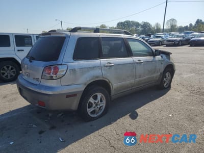 Trzecie zdjęcie samochodu z tyłu: 2003 MITSUBISHI OUTLANDER LS VIN:JA4LZ31G13U046007 - miniatura