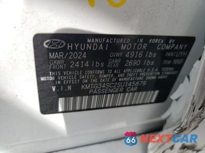 Zdjęcie 13 z 13 samochodu: 2025 GENESIS G70 BASE VIN:KMTG34SC2SU145879 - miniatura