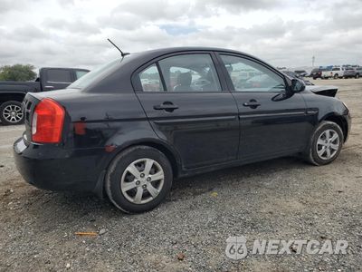 Trzecie zdjęcie samochodu z tyłu: 2009 HYUNDAI ACCENT GLS VIN:KMHCN46C09U333064 - miniatura