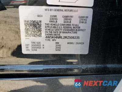 Zdjęcie 14 z 14 samochodu: 2024 ACURA ZDX A-SPEC VIN:4W5KHNRL2RZ508235 - miniatura