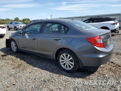 Drugie zdjęcie samochodu z przodu: 2012 HONDA CIVIC EXL VIN:19XFB2F97CE337413 - miniatura