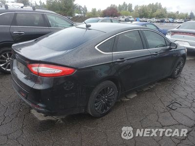 Trzecie zdjęcie samochodu z tyłu: 2013 FORD FUSION SE HYBRID VIN:3FA6P0LU2DR345529 - miniatura