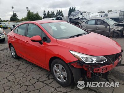 Czwarte zdjęcie samochodu z boku: 2017 CHEVROLET CRUZE LS VIN:1G1BC5SM8H7172124 - miniatura