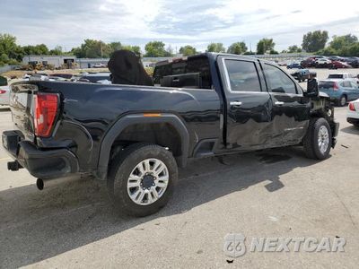 Trzecie zdjęcie samochodu z tyłu: 2021 GMC SIERRA K2500 DENALI VIN:1GT49REY7MF207689 - miniatura