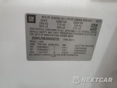 Zdjęcie 14 z 15 samochodu: 2017 CHEVROLET EQUINOX LT VIN:2GNFLFEK3H6302732 - miniatura