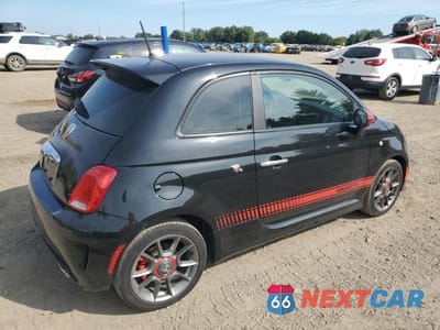 Trzecie zdjęcie samochodu z tyłu: 2012 FIAT 500 ABARTH VIN:3C3CFFFHXCT337234 - miniatura