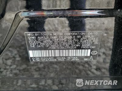 Zdjęcie 12 z 12 samochodu: 2010 LEXUS ES 350 VIN:JTHBK1EG8A2390204 - miniatura