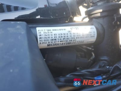 Zdjęcie 9 z 9 samochodu: 2021 YAMAHA YZFR3 A VIN:MH3RH18Y9MK007296 - miniatura