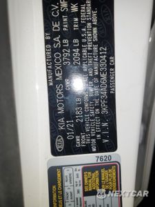 Zdjęcie 12 z 12 samochodu: 2021 KIA FORTE GT LINE VIN:3KPF34AD6ME330412 - miniatura