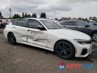 Czwarte zdjęcie samochodu z boku: 2020 BMW M340I VIN:WBA5U7C07LFH55758 - miniatura