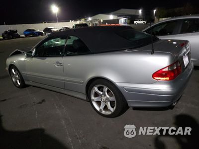 Drugie zdjęcie samochodu z przodu: 2003 MERCEDES-BENZ CLK 320 VIN:WDBLK65G23T143243 - miniatura