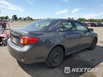Trzecie zdjęcie samochodu z tyłu: 2009 TOYOTA COROLLA BASE VIN:JTDBL40EX9J020881 - miniatura