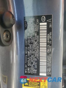 Zdjęcie 12 z 12 samochodu: 2014 LEXUS CT 200 VIN:JTHKD5BH2E2174448 - miniatura