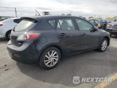 Trzecie zdjęcie samochodu z tyłu: 2012 MAZDA 3 I VIN:JM1BL1L72C1643334 - miniatura