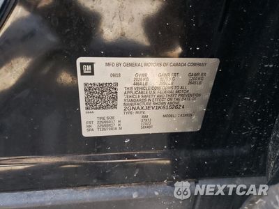 Zdjęcie 13 z 13 samochodu: 2019 CHEVROLET EQUINOX LT VIN:2GNAXJEV1K6152624 - miniatura
