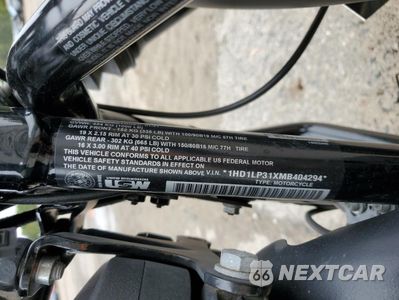 Zdjęcie 9 z 10 samochodu: 2021 HARLEY-DAVIDSON XL1200 NS VIN:1HD1LP31XMB404294 - miniatura