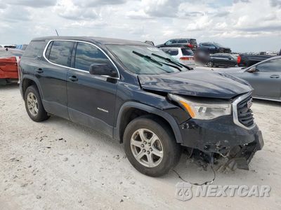 Czwarte zdjęcie samochodu z boku: 2019 GMC ACADIA SLE VIN:1GKKNKLA4KZ135219 - miniatura
