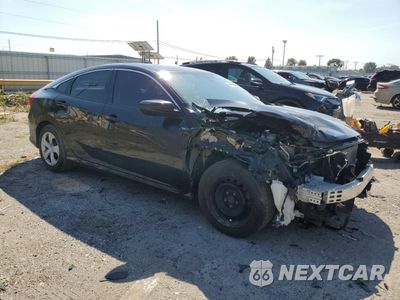 Czwarte zdjęcie samochodu z boku: 2018 HONDA CIVIC LX VIN:2HGFC2F52JH521591 - miniatura