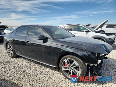 Czwarte zdjęcie samochodu z boku: 2024 AUDI A4 PREMIUM PLUS 45 VIN:WAUEAAF44RN007744 - miniatura