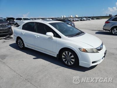 Czwarte zdjęcie samochodu z boku: 2010 HONDA CIVIC EXL VIN:2HGFA1F95AH517277 - miniatura