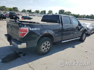 Trzecie zdjęcie samochodu z tyłu: 2013 FORD F150 SUPERCREW VIN:1FTFW1EF6DKE44313 - miniatura