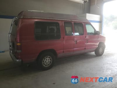 Trzecie zdjęcie samochodu z tyłu: 1993 FORD ECONOLINE E150 VAN VIN:1FDEE14H1PHB33239 - miniatura