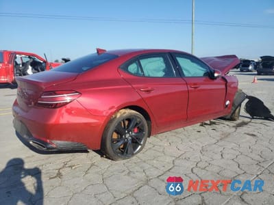 Trzecie zdjęcie samochodu z tyłu: 2023 GENESIS G70 BASE VIN:KMTG54TE3PU121818 - miniatura