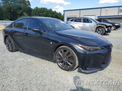 Czwarte zdjęcie samochodu z boku: 2024 LEXUS IS 350 F SPORT DESIGN VIN:JTHGZ1B24R5079132 - miniatura