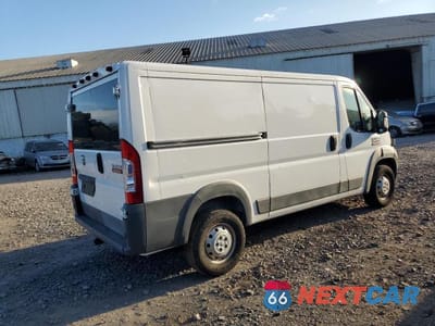 Trzecie zdjęcie samochodu z tyłu: 2017 RAM PROMASTER 1500 1500 STANDARD VIN:3C6TRVAG9HE520512 - miniatura