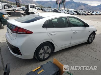 Trzecie zdjęcie samochodu z tyłu: 2019 HYUNDAI IONIQ BLUE VIN:KMHC65LC9KU173490 - miniatura