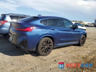 Trzecie zdjęcie samochodu z tyłu: 2023 BMW X4 M40I VIN:5UX43DT03P9P84643 - miniatura