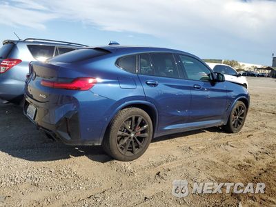 Trzecie zdjęcie samochodu z tyłu: 2023 BMW X4 M40I VIN:5UX43DT03P9P84643 - miniatura