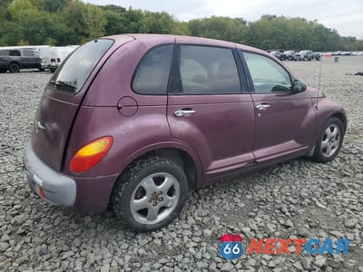 Trzecie zdjęcie samochodu z tyłu: 2001 CHRYSLER PT CRUISER VIN:3C8FY4BB11T553896 - miniatura