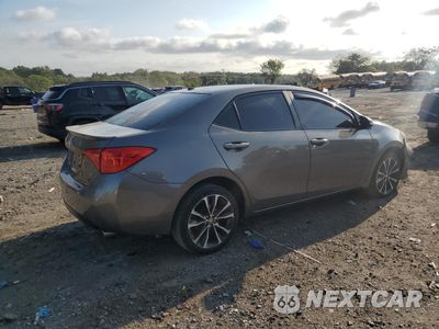 Trzecie zdjęcie samochodu z tyłu: 2019 TOYOTA COROLLA L VIN:2T1BURHE2KC199921 - miniatura