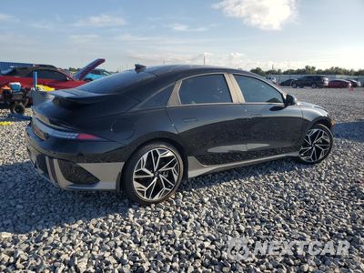 Trzecie zdjęcie samochodu z tyłu: 2023 HYUNDAI IONIQ 6 SEL VIN:KMHM34AA6PA046147 - miniatura