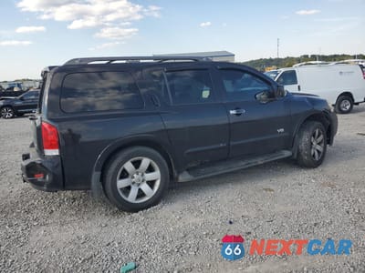 Trzecie zdjęcie samochodu z tyłu: 2008 NISSAN ARMADA SE VIN:5N1BA08C28N607290 - miniatura