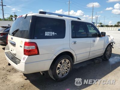 Trzecie zdjęcie samochodu z tyłu: 2014 FORD EXPEDITION LIMITED VIN:1FMJU1K56EEF06476 - miniatura